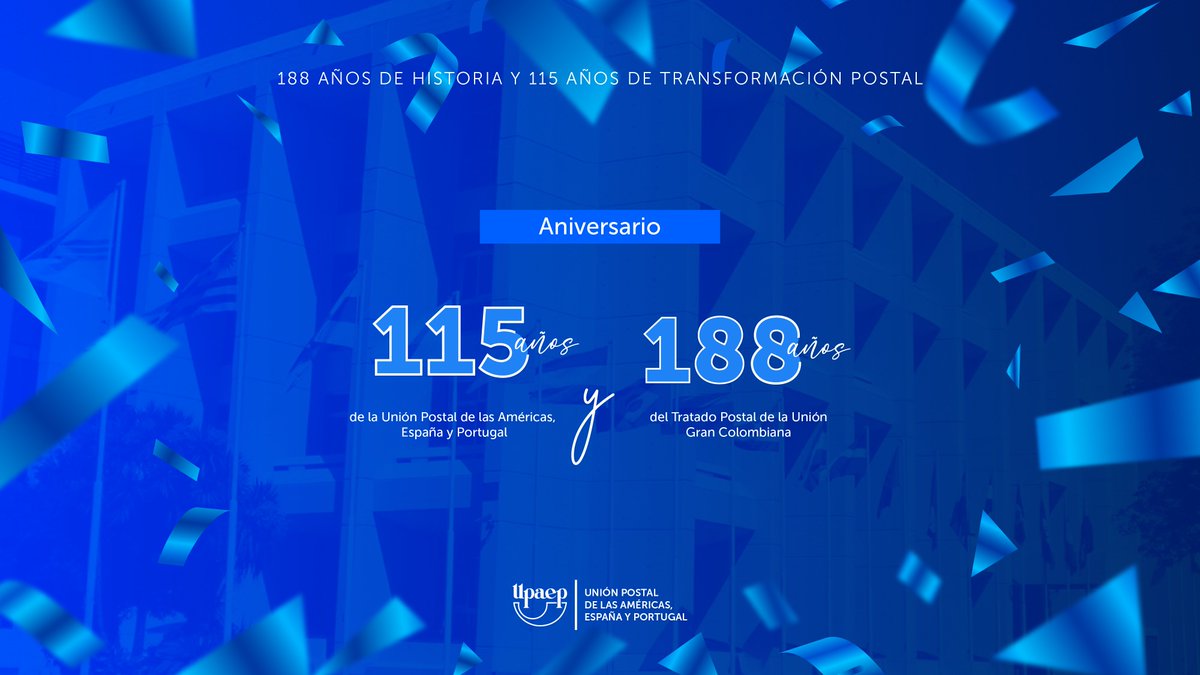 Unión Postal de las Américas, España y Portugal tweet media