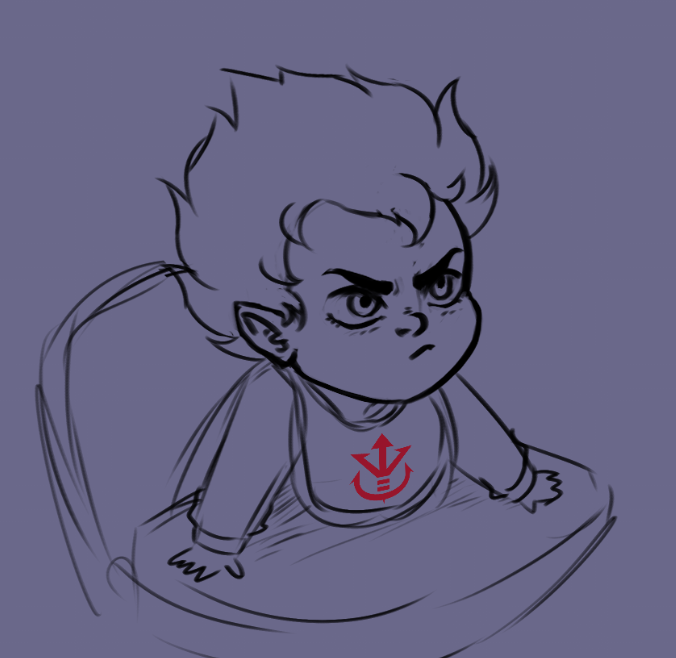 working on a thing, have this lil guy 🤷🏾