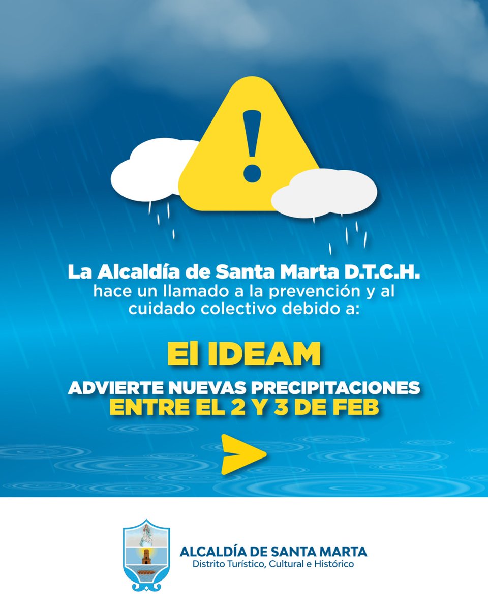 Alcaldía de Santa Marta tweet media
