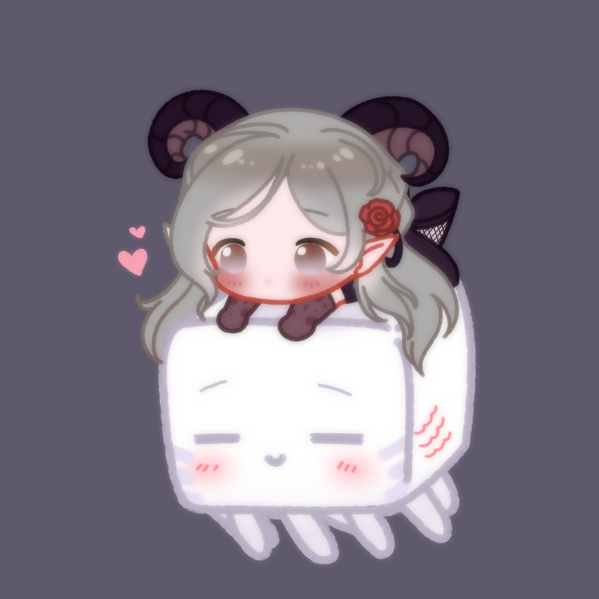 Luna Lumosa || Rose Demon 🌹😈 VFree tweet media