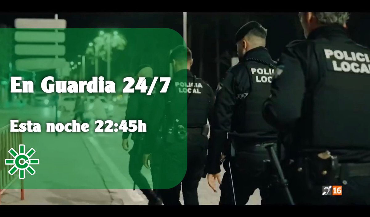 NUEVO PROGRAMA | <a href="/EnGuardia24_7/">En Guardia 24/7</a> esta noche a las 22.45h en <a href="/canalsur/">CanalSur</a> con <a href="/cruzmorcillo/">cruz morcillo</a> ¡No te lo pierdas! 

#EnGuardia24_7 🚨