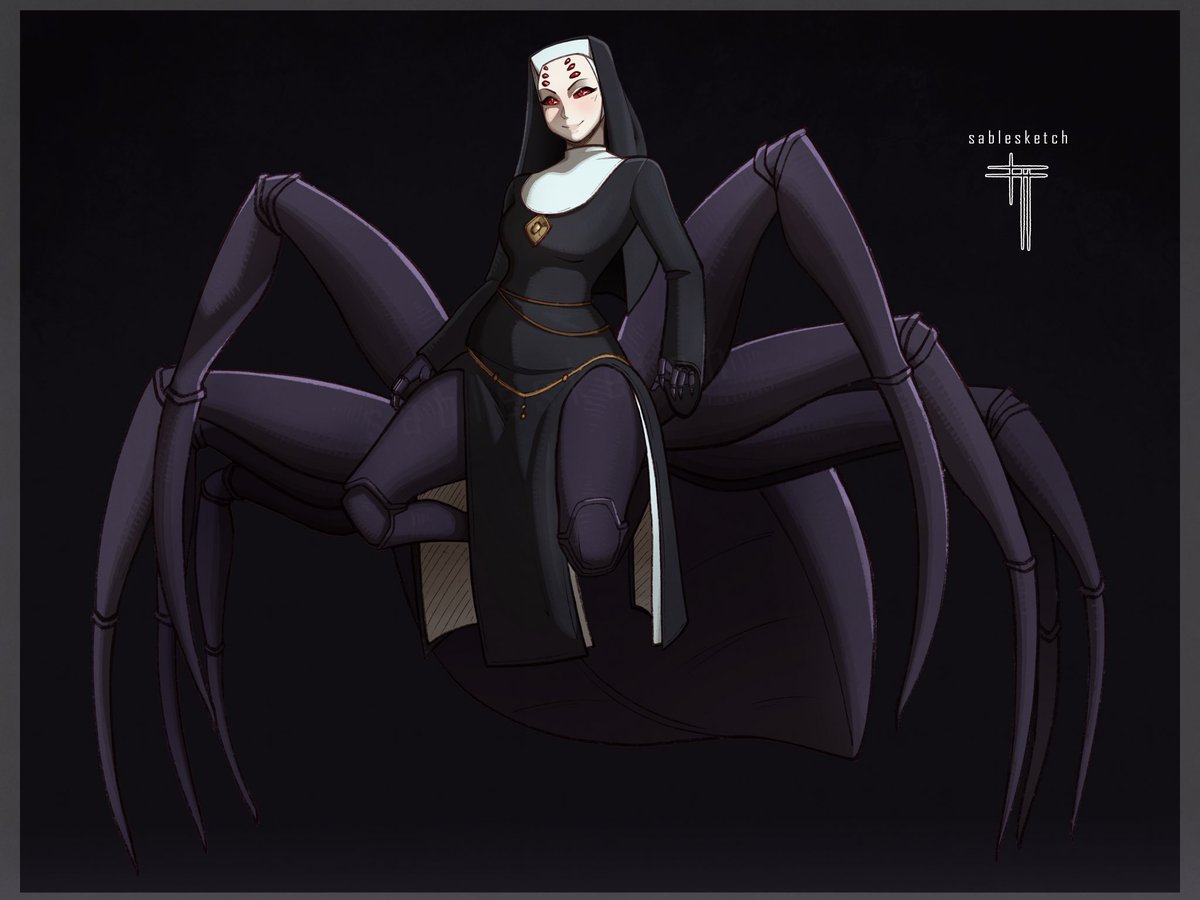 Vera Rhene

A new OC for a new world I am making. Much darker, more brutal. Plus, I love a good spider girl. She’s witty, quick, and deadly. Enjoy