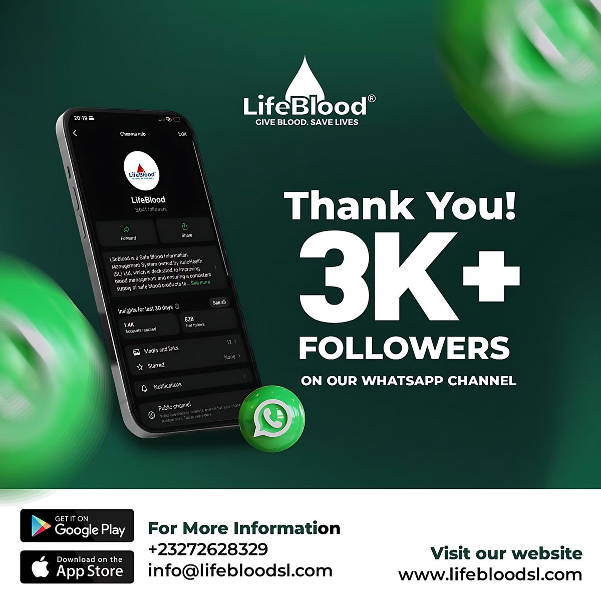 LifeBlood Sierra Leone tweet media