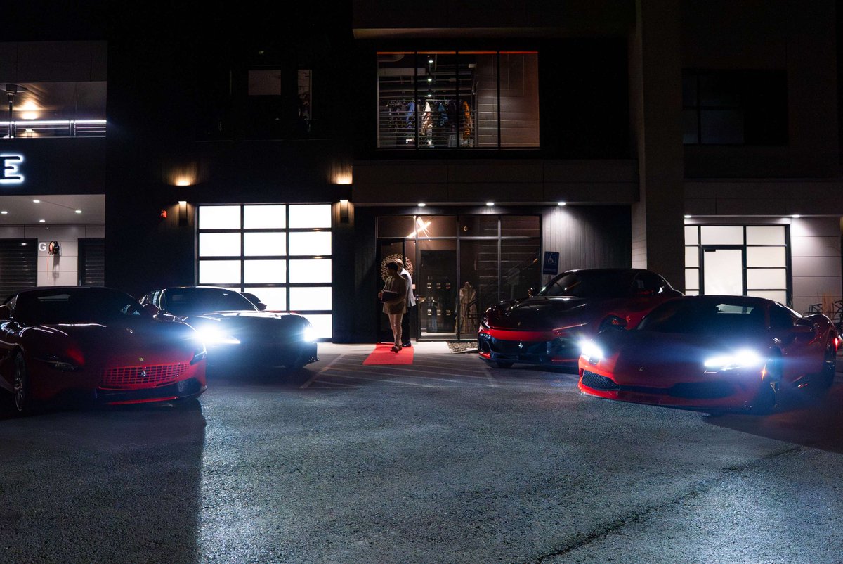 FerrariSLC's tweet photo. An evening of Italian elegance in the heart of Park City.
Ferrari of Salt Lake City unveiled the new Ferrari Amalfi at Warehouse Motorclub—setting the stage for a first look at Ferrari’s latest expression of sporty, effortless sophistication. https://t.co/LHIc9j5Yby