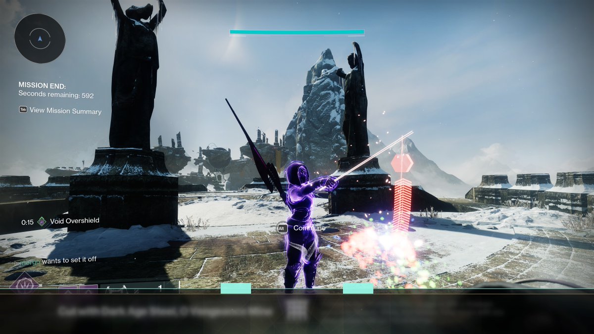 ehtt_'s tweet photo. 😼void hunter solo flawless #DarkAgeHunt https://t.co/8JppHXaFFL