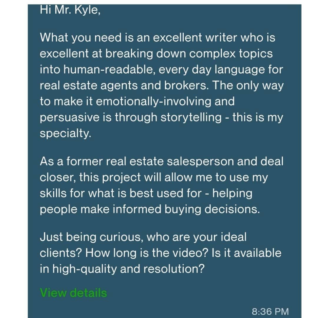 omoalhajaabiola's tweet photo. Use these templates to write your upwork proposal. All of these won gigs for me (I also include one from a web developer) https://t.co/7HHLLIXQj0