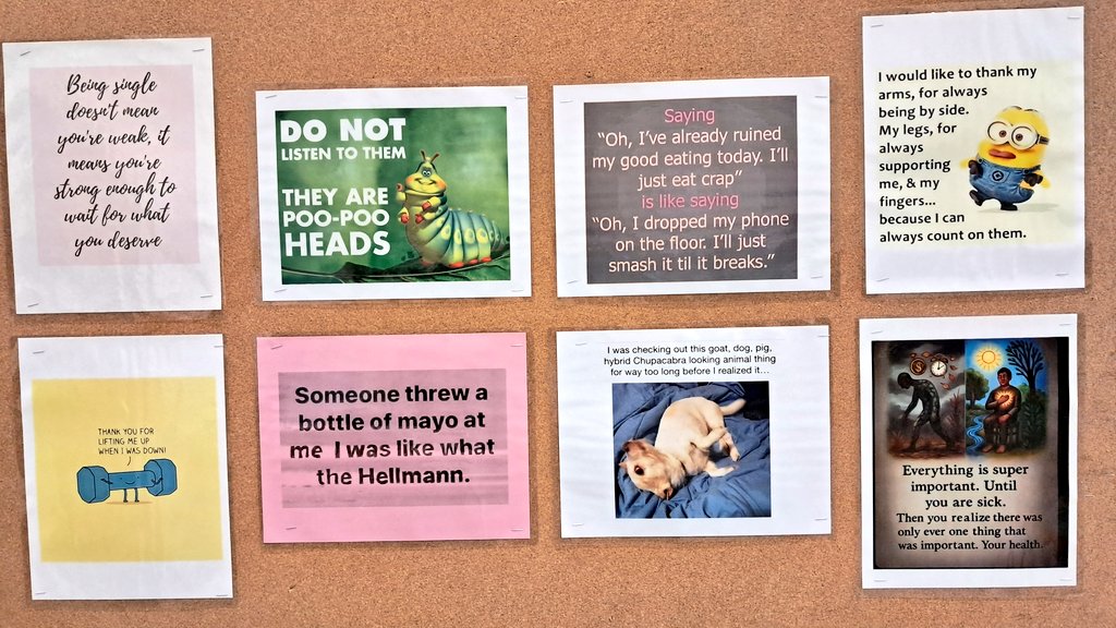 CoachLoRo's tweet photo. Girls locker room bulletin: week 23 @NISDStinson @StinsonPTA #skyhawkpride #perocks https://t.co/iQkTTTGysw