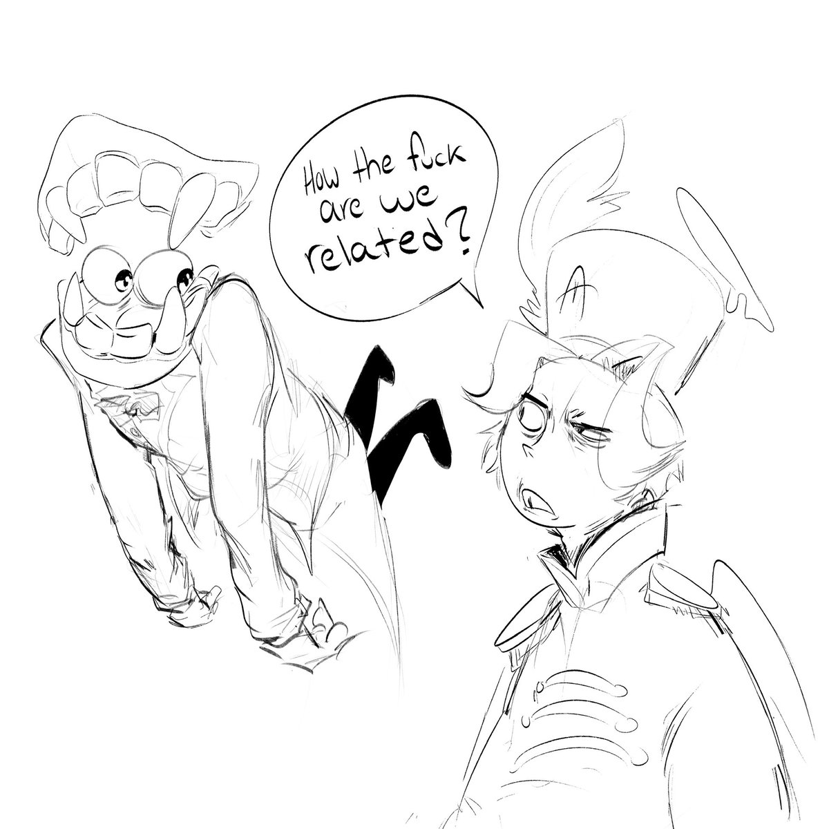 old thing i still find funny 
#HazbinHotelAbel #TheAmazingDigitalCircus