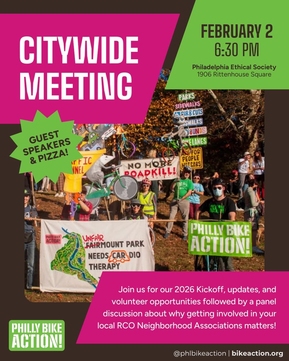 Philly Bike Action! tweet media