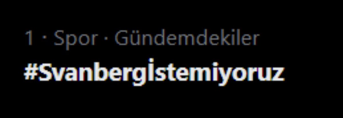 clerdm's tweet photo. #Svanbergistemiyoruz https://t.co/bJZyadRo0o