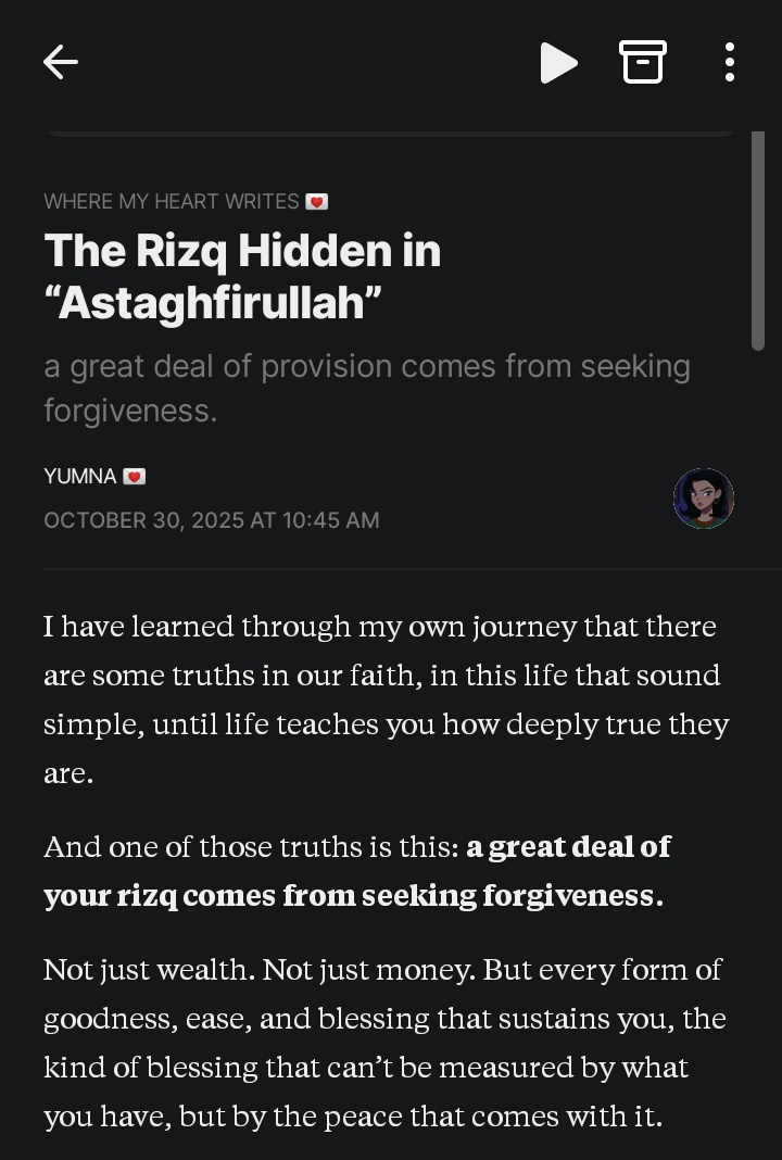 yumnah_elkhabir's tweet photo. a great deal of provision comes from seeking forgiveness! https://t.co/kWcEBbWHia