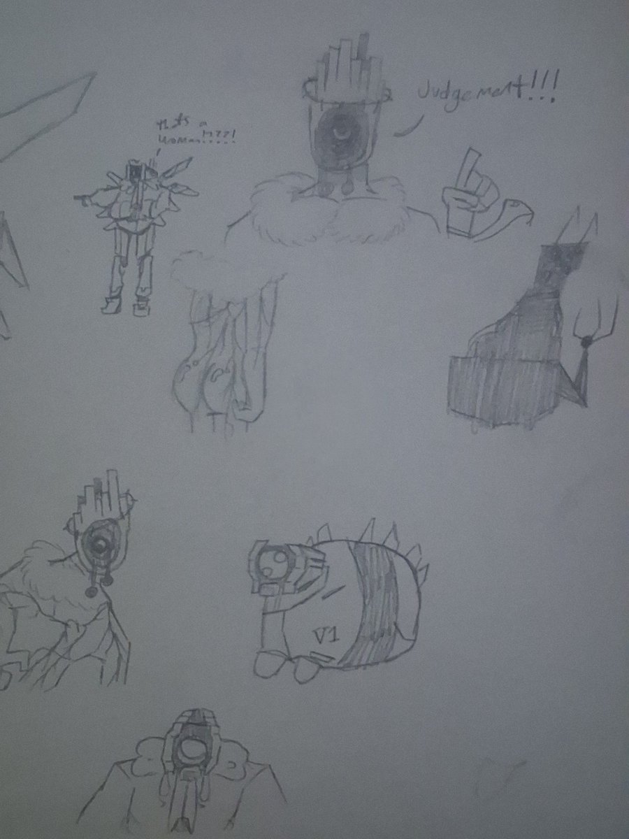 Bubble_Buddy01's tweet photo. Doolded some ultrakill designs and shit at school today, also got in trouble

I would get into detail but im too lazy to https://t.co/YFBtTXlMtl