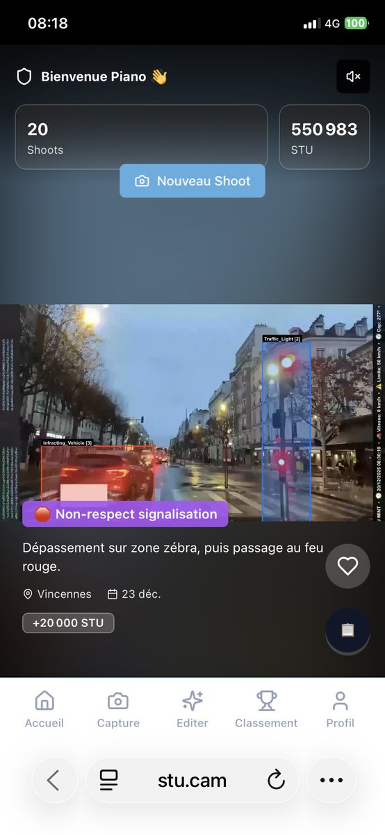turbulentbutter's tweet photo. Je gagne de l'argent en dénonçant les chauffards grâce une dashcam sur mon téléphone.

Suis-je un TROU DE BALLE ? 🥎 https://t.co/TesHaInRr8