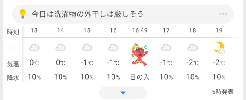 これ見て今日は節分だということに気が付いたよ
かわいいな〜
