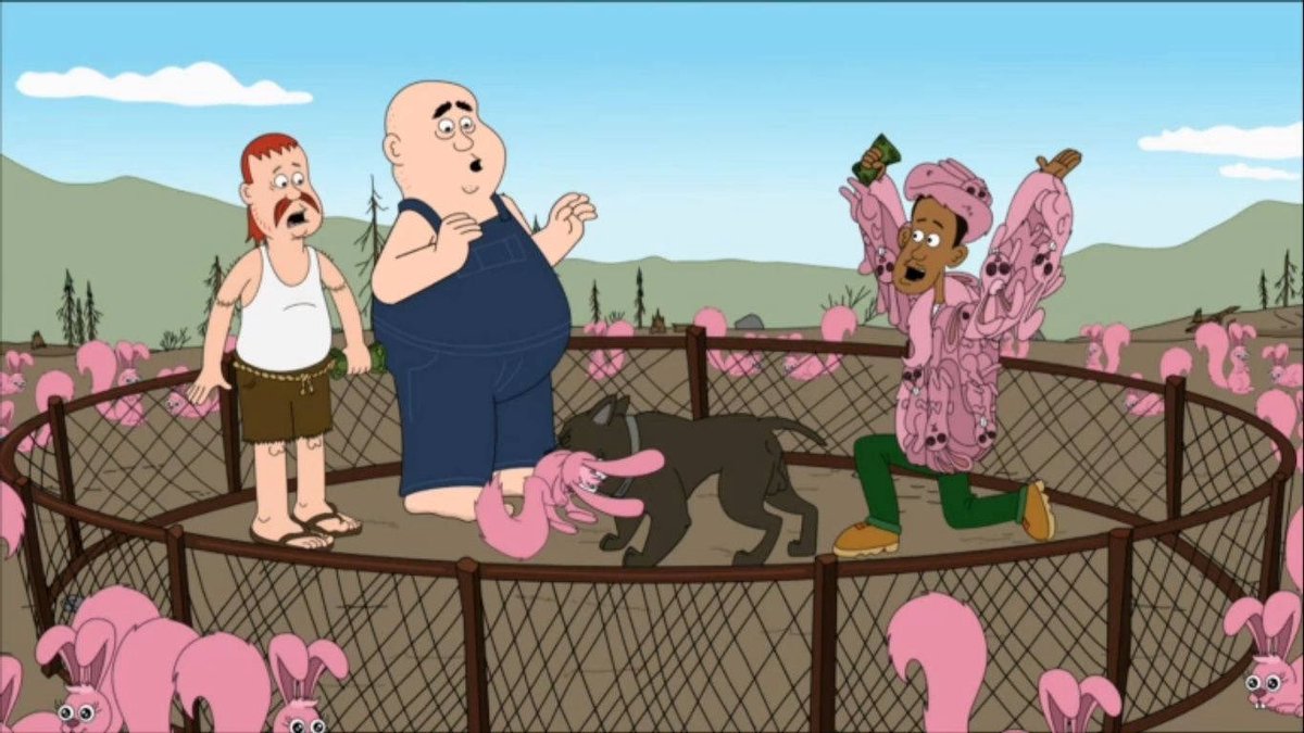 WacoOGuin's tweet photo. What have you always wanted to know about Brickleberry ep 4 “Squabbits?”  We’re covering it this week on The Brickleberry Podcast with special guest Tom Kenny! https://t.co/VZmW2tayrs