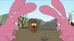 WacoOGuin's tweet photo. What have you always wanted to know about Brickleberry ep 4 “Squabbits?”  We’re covering it this week on The Brickleberry Podcast with special guest Tom Kenny! https://t.co/VZmW2tayrs