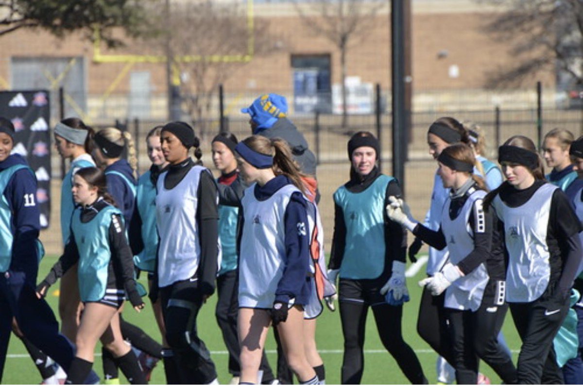 KyleeGiametta's tweet photo. Great “but cold” weekend at the @SolarSoccerClub ID Camp! Thank you to all of the coaches who came out to watch and train us. Next up ECNL Dallas! @FCDGirlsECNL @TopDrawerSoccer @PrepSoccer @PrepSoccerTX @TheECNL @TheSoccerWire @ImYouthSoccer https://t.co/JgMLYTeCj5