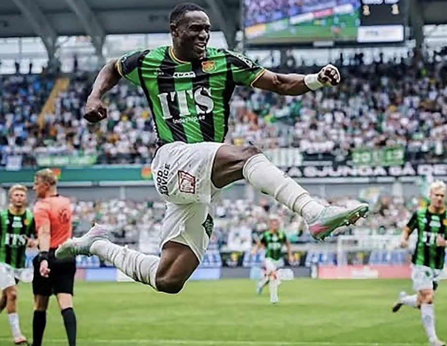guridismo1921's tweet photo. Ibrahim Diabate 🚨🚨

Pichichi de la liga sueca🎯⚽️

Delantero Centro de 1,85⚡️

Muy muy cerca…⏳⏳

La llegada de este jugador en una palabra es ILUSIÓN https://t.co/00xv6Rqyt5