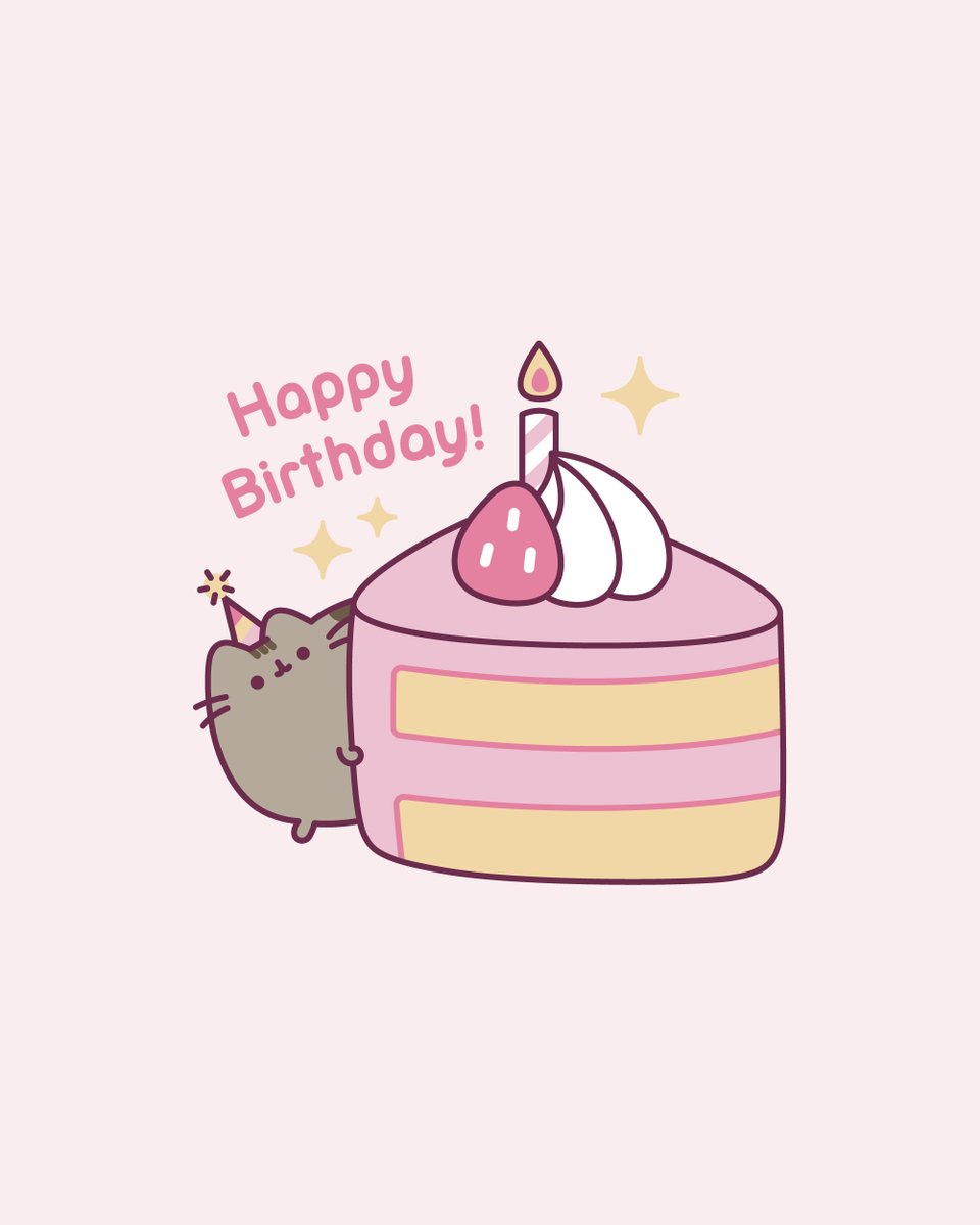 Happy birthday, Pusheen! 🎉