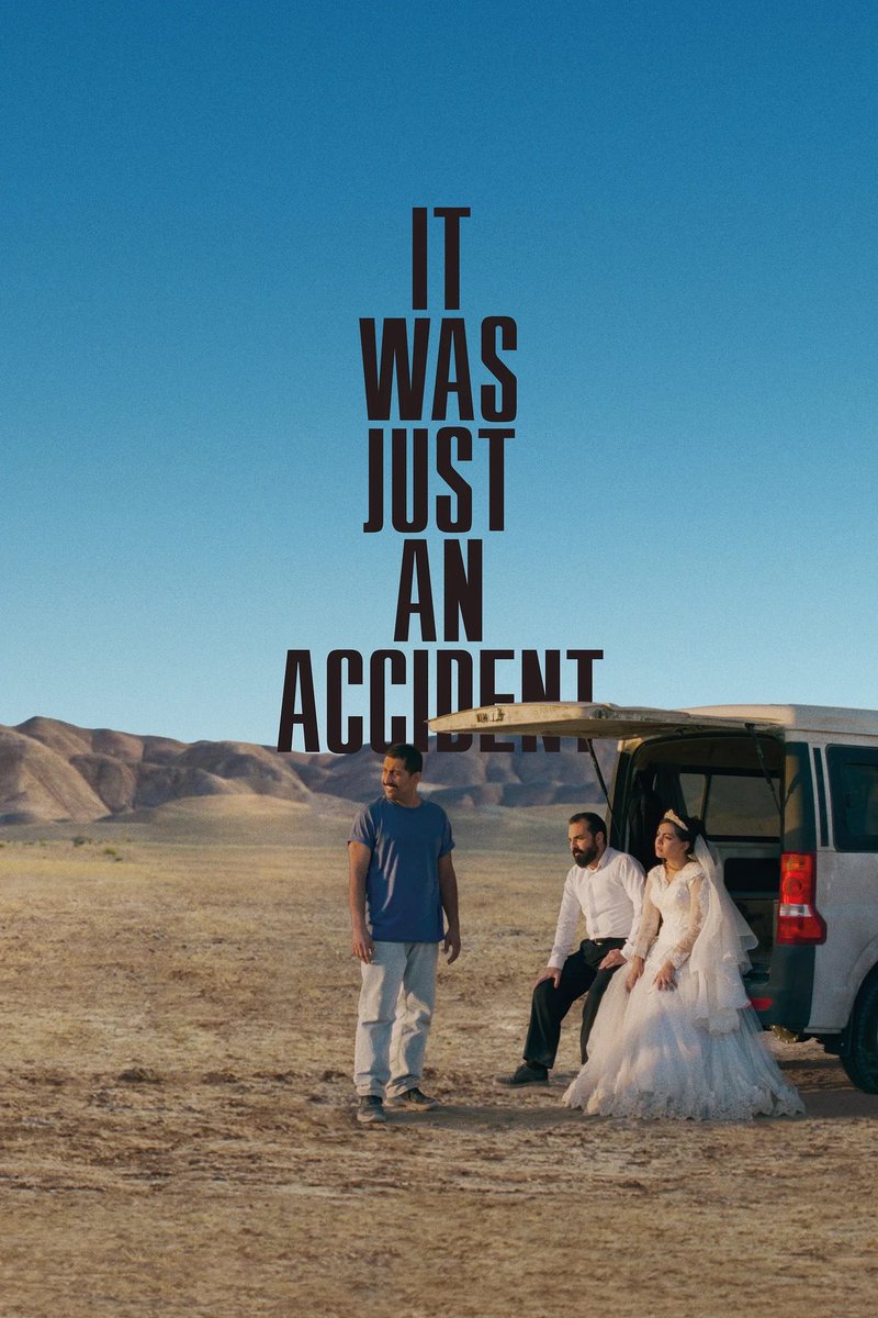 Ya pasó tiempo y fue quedando atrás, pero IT WAS JUST AN ACCIDENT es para mi POR LEJOS la mejor película internacional nominada en los #Oscar .  Austero y en poco más de 100 minutos, Panahi creó una película contundente, política y al mismo tiempo cero solemne.