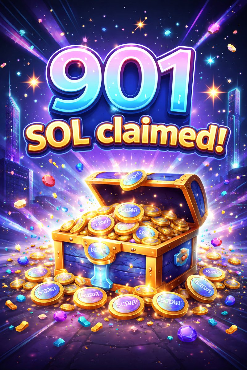 claimyoursolsx's tweet image. Good night, Solana fam,

901 SOL has been claimed from Claim Your SOLs. If you trade on Solana, you may have some SOL waiting to be claimed. 👇