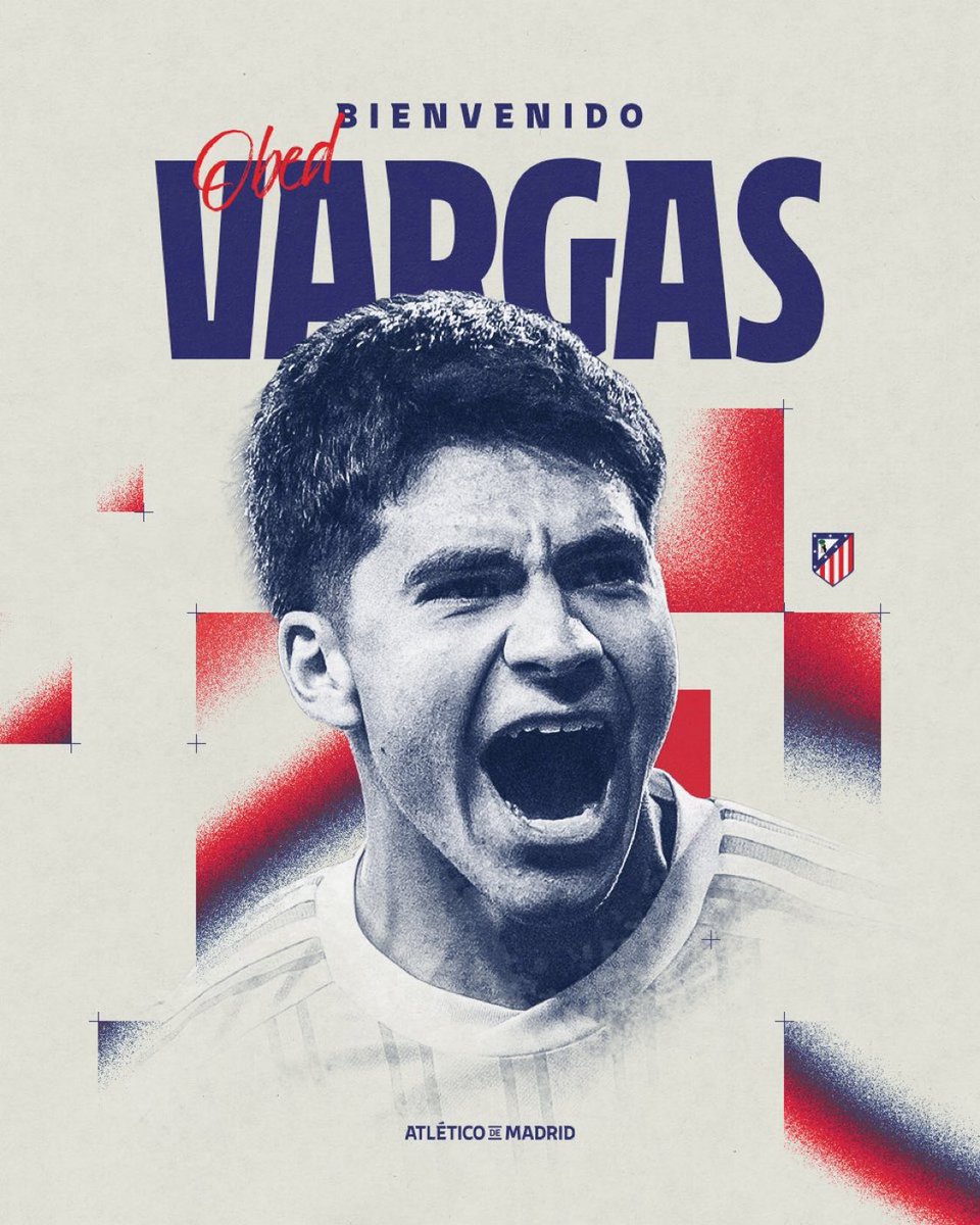 🚨🚨 عــــاجــــل 🚨🚨

• أوبيد فارغاس لاعبًا لـ أتليتكو مدريد.

🇲🇽🇲🇽🇲🇽🇲🇽🇲🇽🇲🇽🇲🇽
✅✅✅✅✅✅✅