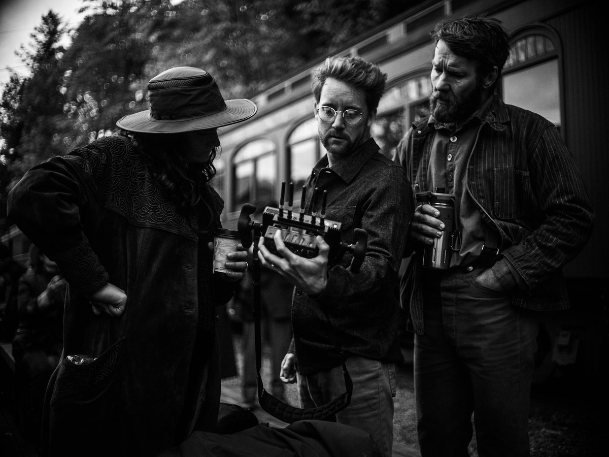 The many hands that helped make TRAIN DREAMS. Nominated for 4 Academy Awards including Best Picture. Watch now on Netflix.