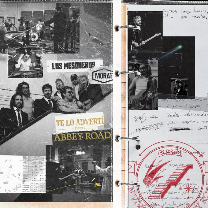 Muy pronto llega una nueva colaboración de <a href="/MoratBanda/">Morat</a> , esta vez junto a la banda venezolana  <a href="/LOSMESONEROS/">Los Mesoneros</a>, reversionando la canción “Te lo Advertí” 🎶
¡Ya pueden hacer pre save! teloadverti.lnk.to/envivodesdeabb…