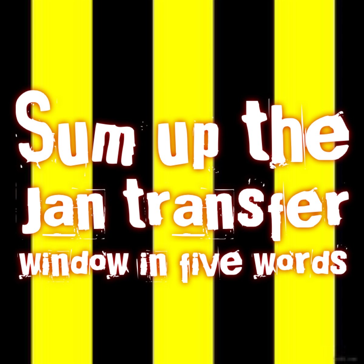 Do Not Scratch Your Eyes Watford FC Podcast 🐝 tweet media