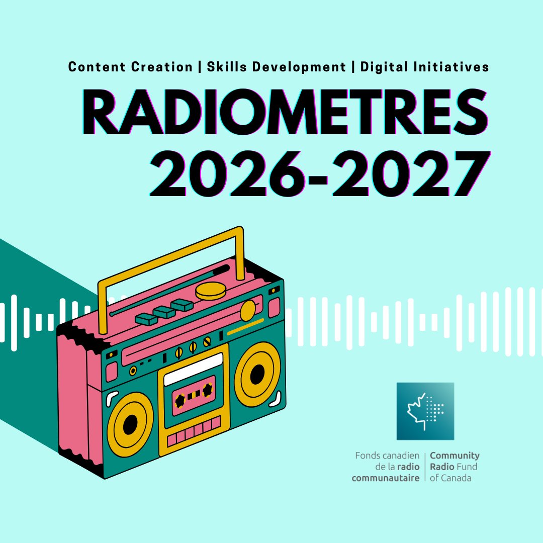 crfcfcrc's tweet photo. 🚨DEADLINE REMINDER: Apply for the #Radiometres 2026-27 program by Feb 17 at 3 PM ET!

Need guidance? 
Book a chat with Pascal before the holiday weekend: https://t.co/sfWPxc2pKi
Apply now: https://t.co/DzMbjBpcjB 🎙️ https://t.co/UWhQjABOvT