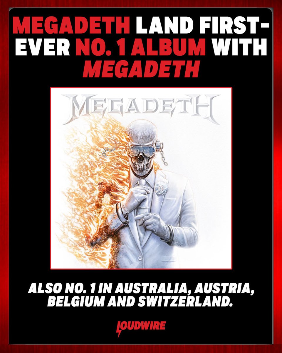 CONGRATS <a href="/Megadeth/">Megadeth</a> 🖤