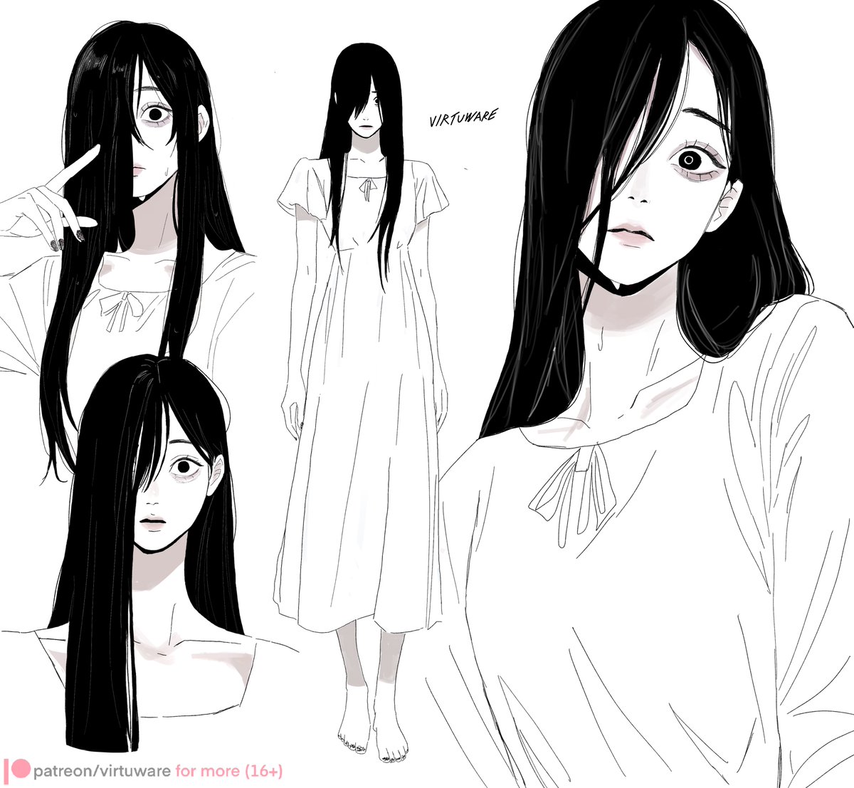 Sadako face reveal