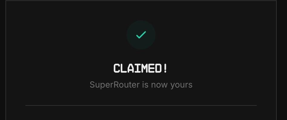 RedlightRivals's tweet photo. Hi @solana 

Super Router has joined the chat. https://t.co/826BvBLhtt
