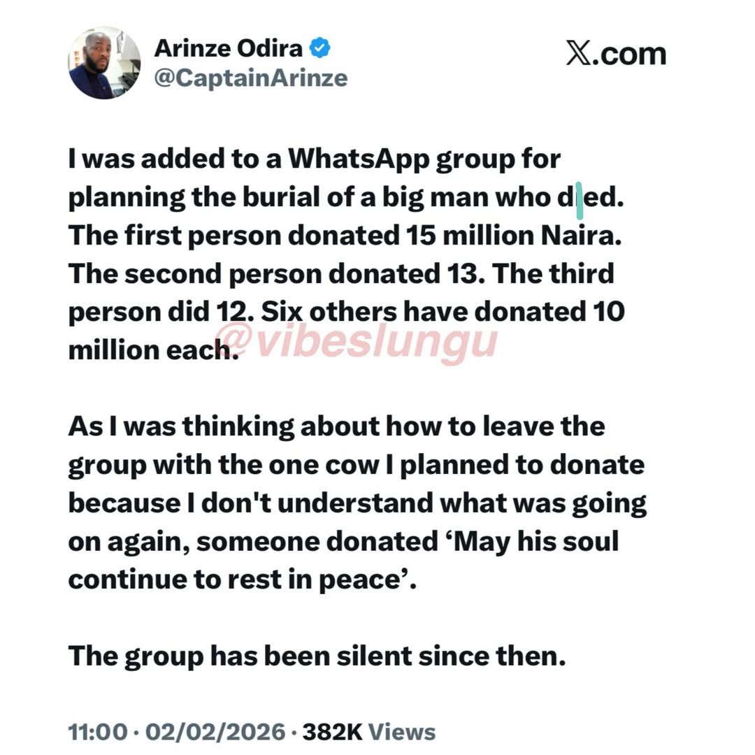 instablog9ja's tweet image. Everybody dropped millions… one person dropped prayers 😭