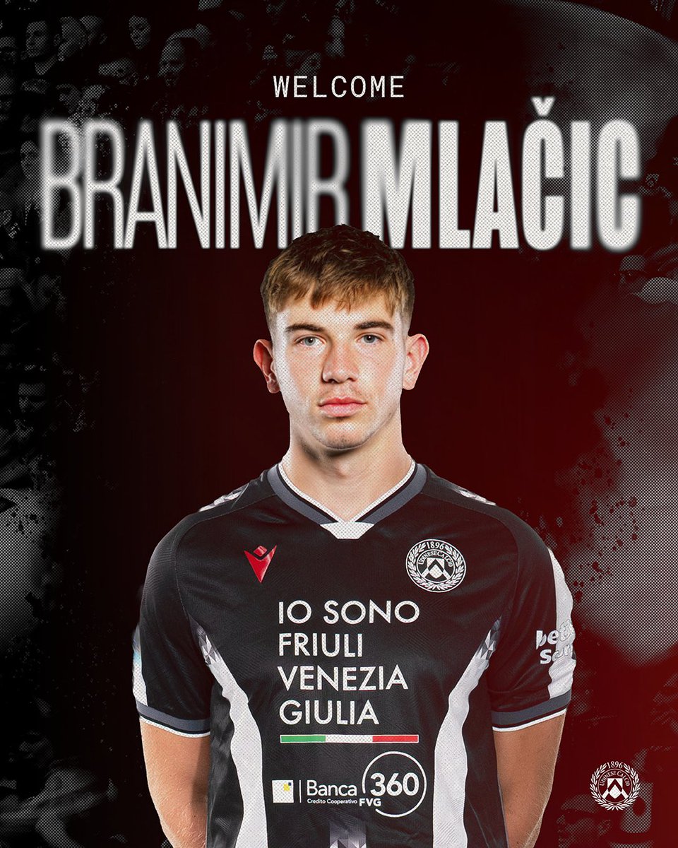 Branimir Mlacic è bianconero ⚪️⚫️
Il difensore croato firma fino al 2031 👇

udinese.it/news/squadra/b…