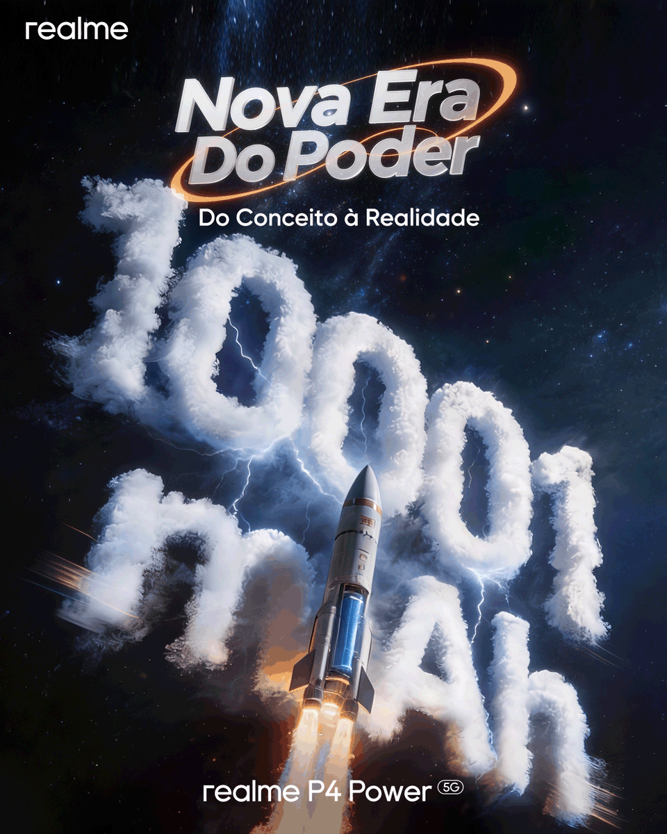 Tripulação da expedição P4 Power, Embarque autorizado

Estamos decolando com a maior carga de energia: 10.001 mAh. Chega de ficar preso na base carregando a bateria do celular. A missão agora é liberdade total

#realme #NewEraOfPower #BatteryTechPioneer #realmeP4Power #MakeItreal