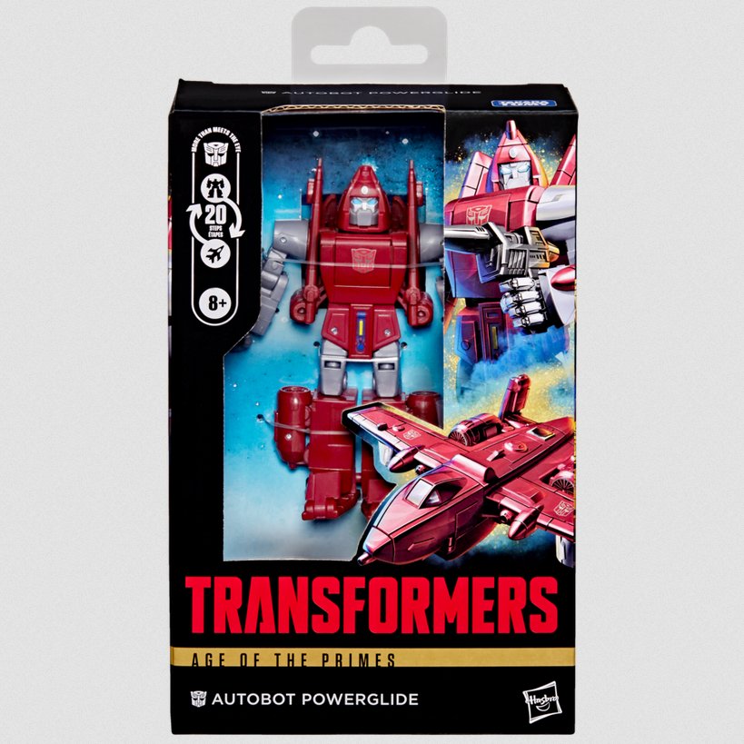 TFHypeGuy's tweet image. AOTP POWERGLIDE FULL REVEAL!!

Holy shit he comes with the mask that's AWESOME.

Figure looks GOOD! Just wish the arms hid a little better under the wings.