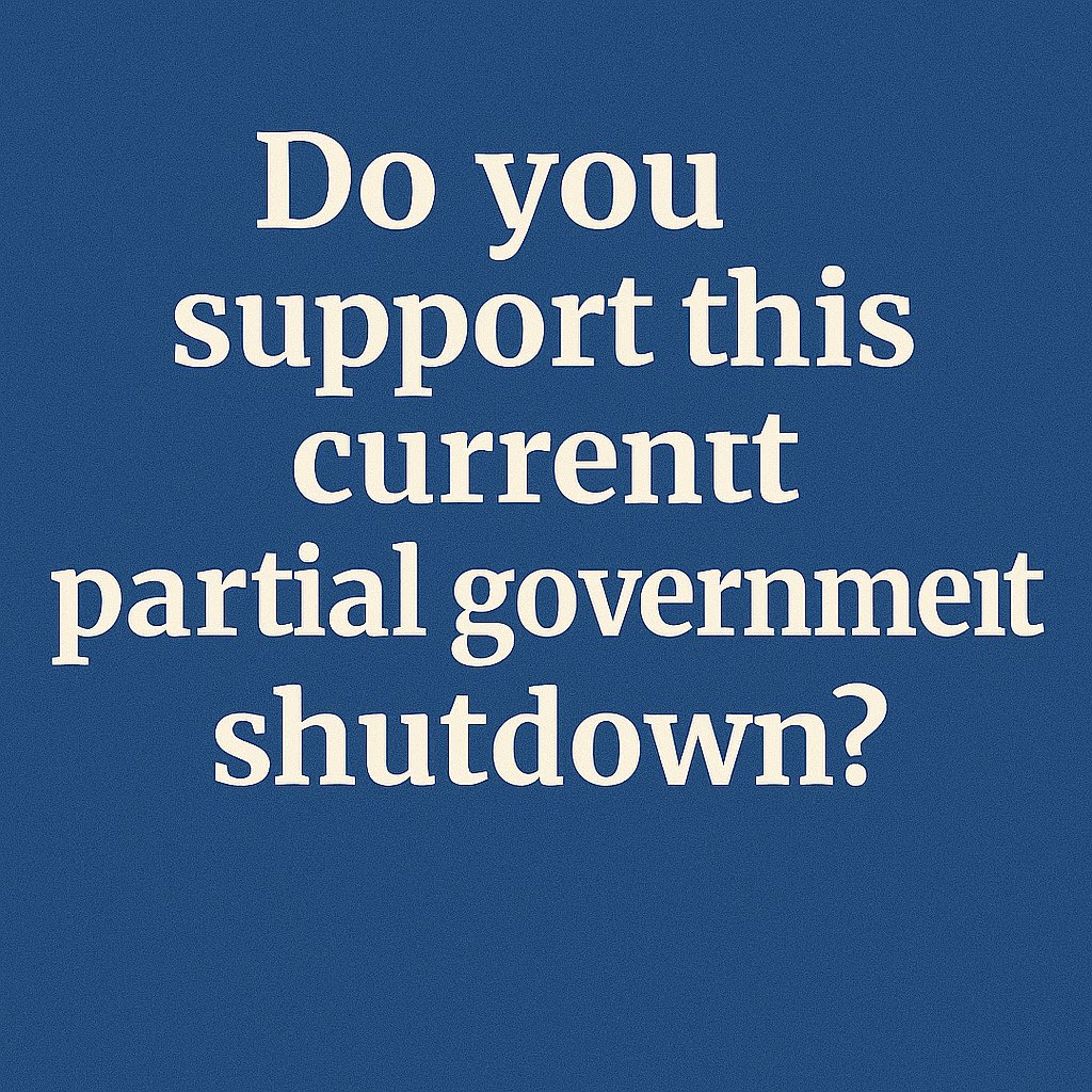 Let us know your thoughts? Do you support this current partial government #shutdown? Why or Why Not? #ALPolitics facebook.com/RocketCityDemo…