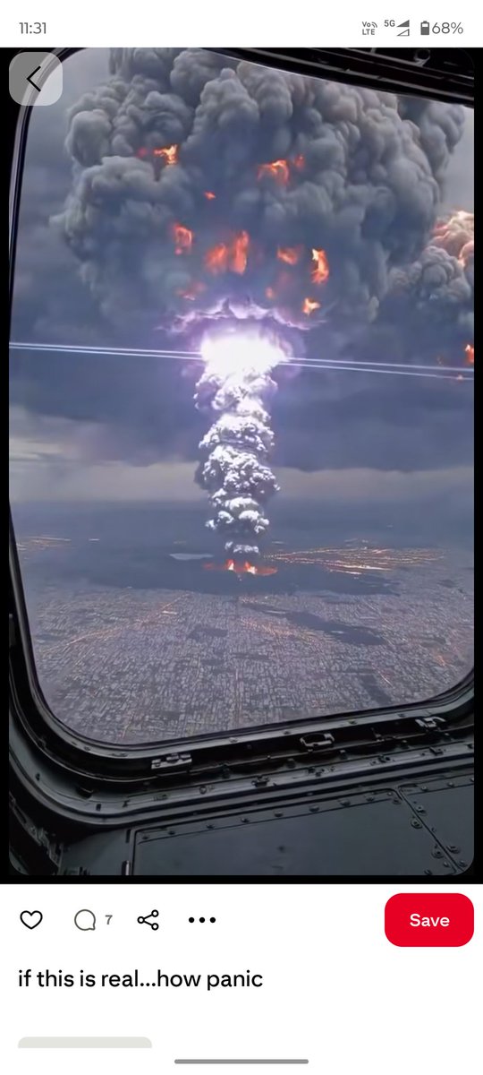 noman48409's tweet photo. If this is real… how panic? 🌋💨
#EarthPower #AshCloud https://t.co/Ebd94DIKpU