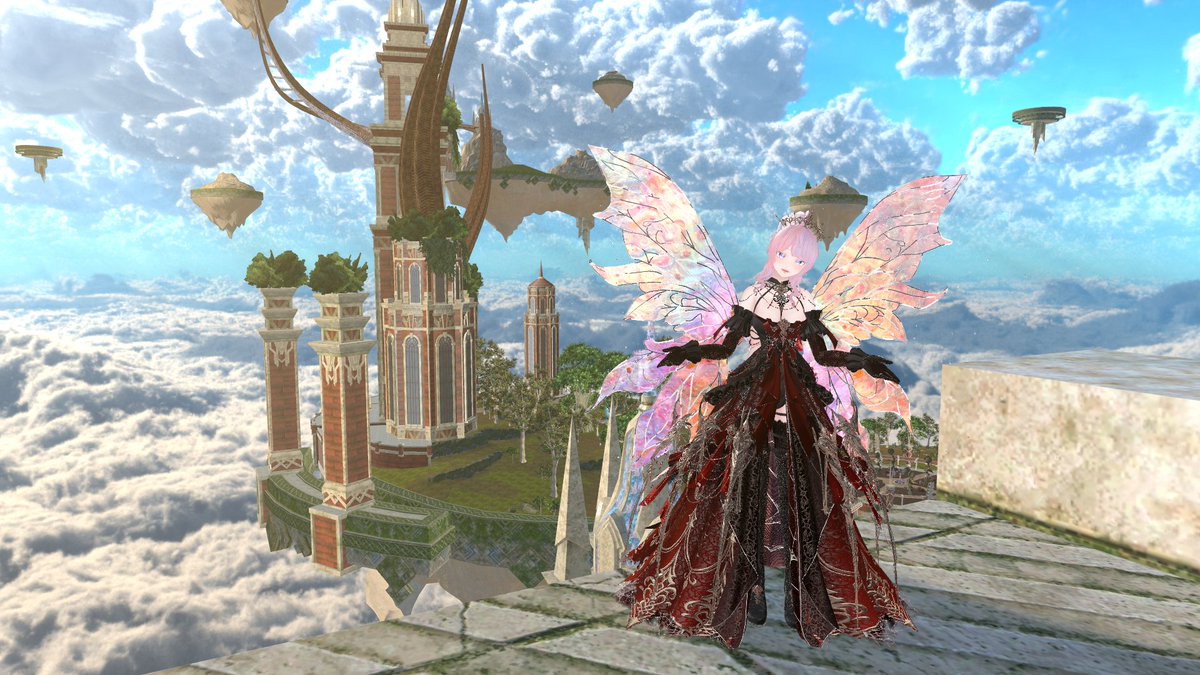 おはよー
新しい衣装を購入したので写真撮りに行ってました。
淑女な私なのでそれっぽく撮ってみました♡

って　言うか　　やっぱ私　最強にカワイイわ

#VRChat 
#lumina3D 
#CYCR