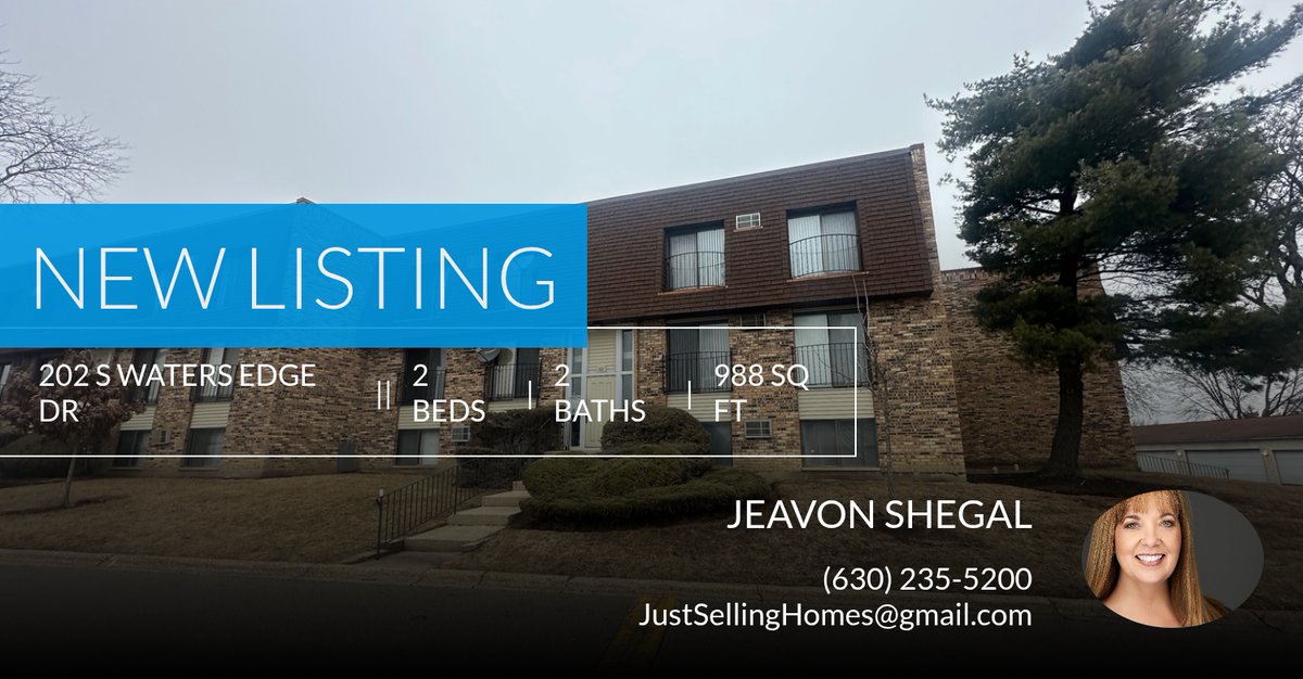 JustSellingHome's tweet photo. 📍 New Listing 📍 Take a look at this fantastic new property that just hit the market located at 202 S Waters Edge Dr in Glendale Heights. Reach out here or at (630) 235-5200 for more information

Jeavon Shegal
630-235-5200
Team Ju... https://t.co/hziamWIepZ https://t.co/Oh2EGPPyNk