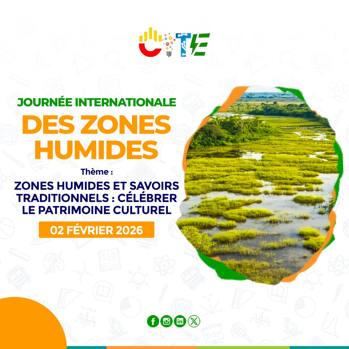 cite04's tweet photo. 🌿Journée internationale #zoneshumides| 2 fév.
Mangroves, marais et lagunes sont essentiels pour l’eau, la biodiversité et l’action climatique.

En Haïti, ils soutiennent les moyens de subsistance et renforcent la résilience des communautés.

Le @cite04 appelle à leur protection. https://t.co/thBzN76lr9