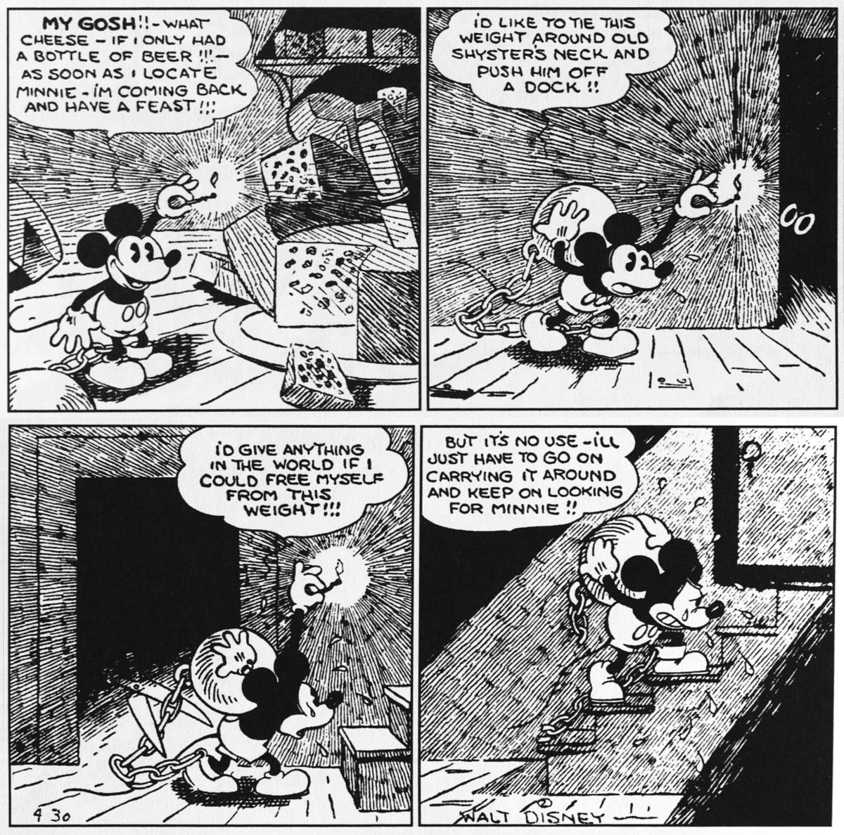 Daily Mickey Mouse Strip tweet media
