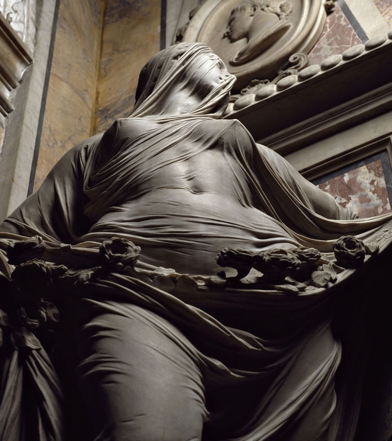 Modesty, 1752, by Antonio Corradini