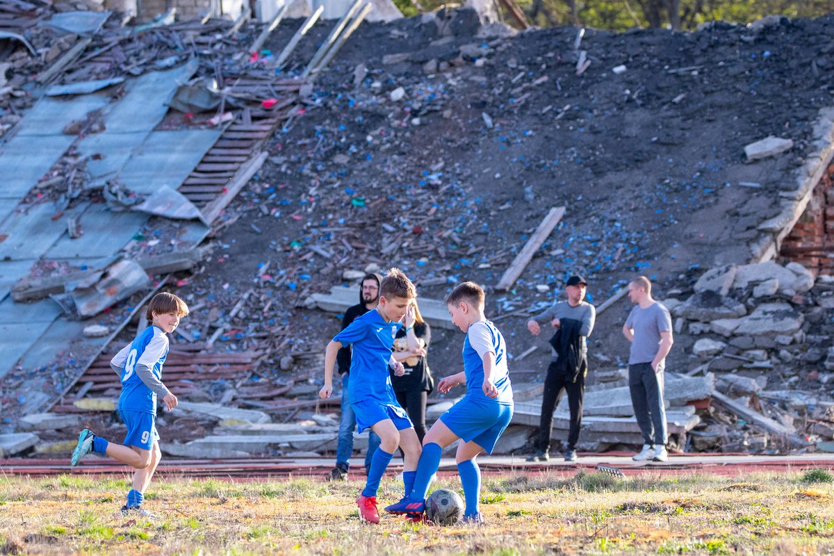 bidnyi_matvii's tweet photo. Gianni Infantino’s words sound irresponsible — not to say infantile. 

They detach football from the reality in which children are being killed.

Let me remind you that since the start of Russia’s full-scale aggression, more than 650 Ukrainian athletes and coaches have been killed by Russians. Among them were more than one hundred footballers. 

One example is Illia Perezhogin, a 10th-grade student at a Mariupol school, who was simply playing football at his school stadium when a Russian missile struck. Former futsal player Viktoriia Kotliarova was killed together with her mother during the shelling of Kyiv on December 29, 2023. She was a Kyiv Student Futsal Cup champion and a winner of the Dynamo Student League tournament.

War is a crime, not politics. It is Russia that politicizes sport and uses it to justify aggression. I share the position of the Ukrainian Association of Football, which also warns against Russia’s return to international competitions.

As long as Russians continue killing Ukrainians and politicizing sport, their flag and national symbols have no place among people who respect values such as justice, integrity, and fair play.