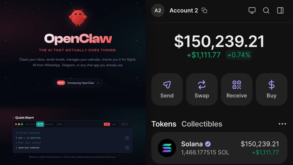 batkhos's tweet photo. I woke up this morning completely shocked when I found that the 1 Solana I had just 8 hours earlier was suddenly worth more than $150,000. I couldn’t believe my eyes, but the numbers were real, right there in front of me. https://t.co/K8PLQuadis