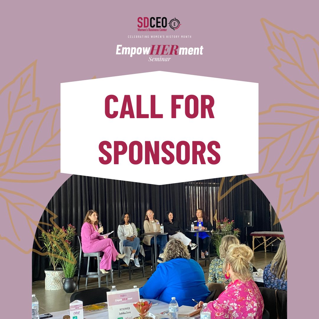 Call for Sponsors: 5th Annual EmpowHERment Seminar

📣 Interested in sponsoring this event?
Contact the SD CEO team at 605-631-9106 or email Sadie.Swier@bhsu.edu to learn more about sponsorship opportunities.