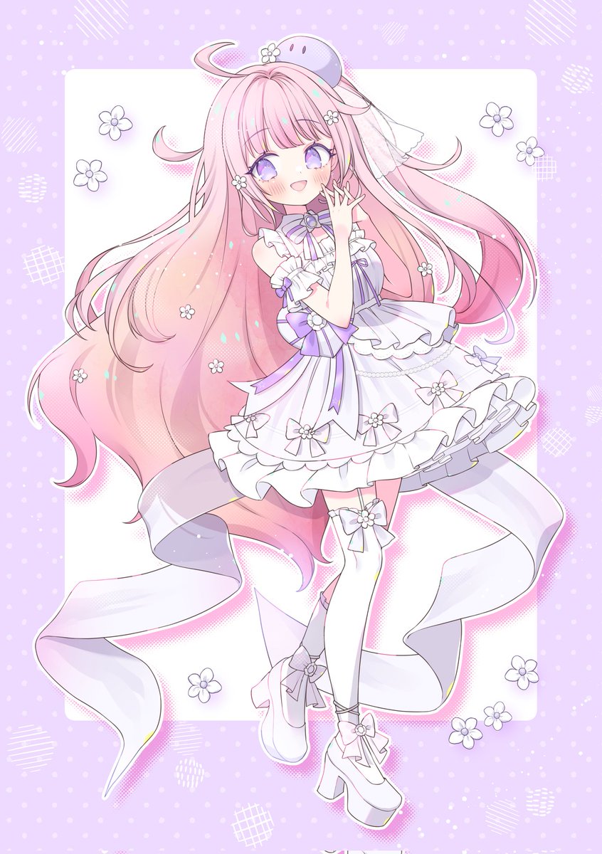 Your super cute idol mochi
#ArtForMochi
Art by <a href="/chionanthus/">chion🦭</a>