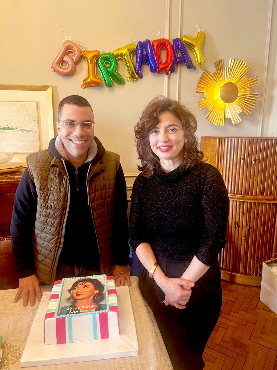 عيد ميلاد الصديقة الغالية المخرجة المبدعة #ساندرا_نشأت 
#happy birthday