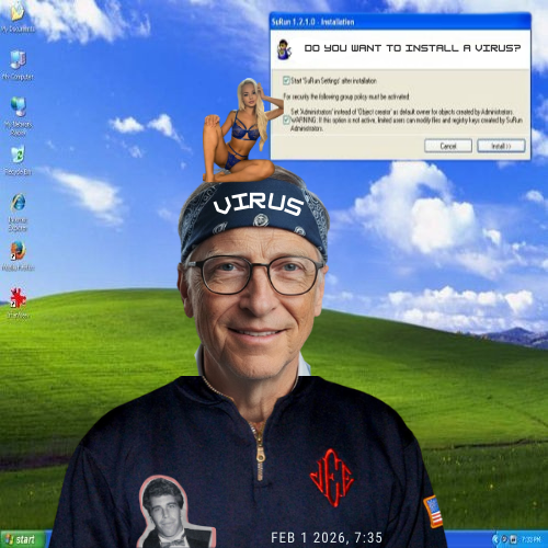 LAMARIGGA's tweet photo. How hasn't this gone yet?

Bill Gates got an STD from a random girl and everyone is talking about it online.

they say bill gates got a virus from Russian hookers and is being talked about all over social media

https://t.co/OozzSum51C https://t.co/TxgO9eegVn